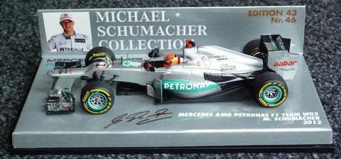 2012 - Mercedes AMG Petronas F1 Team W03 - Michael Schumacher (MSC#46) - Yuui's F1 scale models