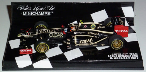 2012 - Lotus F1 Team Lotus Renault RE20 - Romain Grosjean - Yuui's F1 scale models