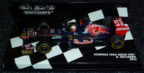 2012 - Scuderia Toro Rosso STR7 - Daniel Ricciardo - Yuui's F1 scale models