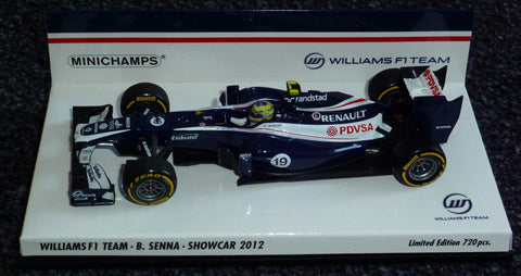 2012 - WilliamsF1 Team - Bruno Senna - Showcar - Yuui's F1 scale models