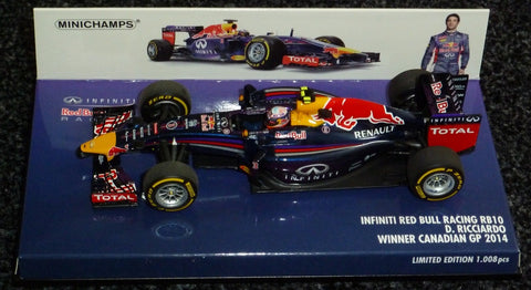 2014 - Infiniti Red Bull Racing RB10 - Daniel Ricciardo - Winner Canadian GP - Yuui's F1 scale models