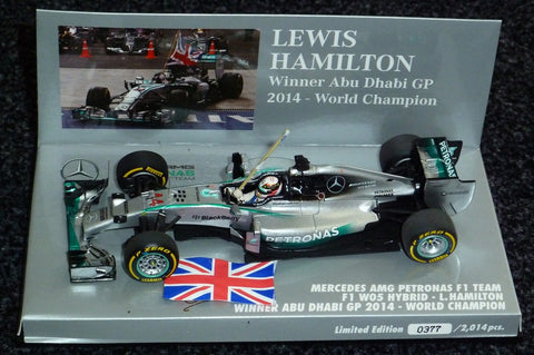 2014 - Mercedes AMG Petronas F1 Team F1 W05 Hybrid - Lewis Hamilton - Winner Abu Dhabi GP - World Champion - Yuui's F1 scale models