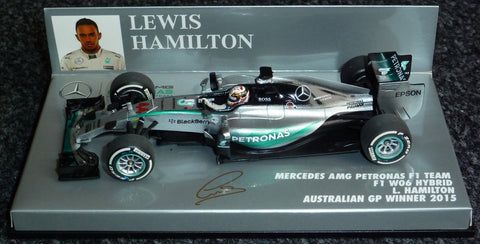 2015 - Mercedes AMG Petronas F1 Team F1 W06 Hybrid - Lewis Hamilton - Australian GP Winner - Yuui's F1 scale models