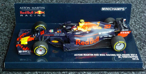 2018 - Aston Martin Red Bull Racing RB14 - Max Verstappen - (Minichamps 1:43) - Yuui's F1 scale models