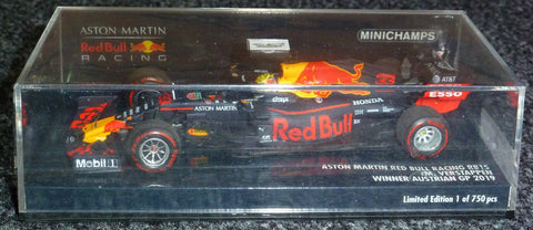 2019 - Aston Martin Red Bull Racing RB15 - Max Verstappen - Winnaar GP Oostenrijk (Minichamps 1:43) - Yuui's F1 scale models