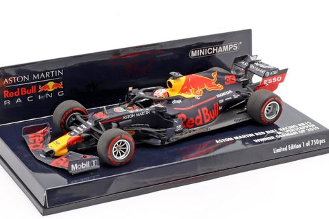 2019 - Aston Martin Red Bull Racing RB15 - Max Verstappen - Winnaar GP Duitsland (Minichamps 1:43) - Yuui's F1 scale models