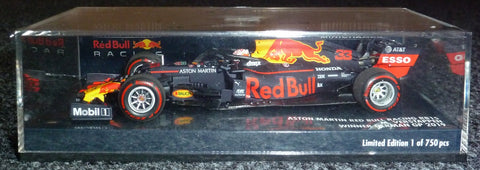 2019 - Aston Martin Red Bull Racing RB15 - Max Verstappen - Winnaar GP Duitsland (Minichamps 1:43) - Yuui's F1 scale models