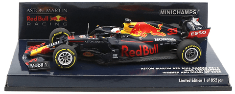 2020 - ASTON MARTIN RED BULL RACING RB16 - MAX VERSTAPPEN - WINNER ABU DHABI GP (MINICHAMPS 1:43) - Yuui's F1 scale models