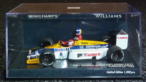 1986 - Williams Honda FW11 - Nelson Piquet - German GP, Keke Rosberg riding - Yuui's F1 scale models