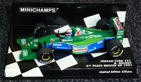 1991 - Jordan Ford 191 - Bertrand Gachot - 6th place British GP - Yuui's F1 scale models