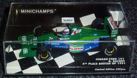 1991 - Jordan Ford 191 - Bertrand Gachot - 6th place British GP - Yuui's F1 scale models