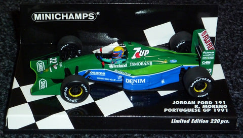 1991 - Jordan Ford 191 - Roberto Moreno - Portuguese GP - Yuui's F1 scale models