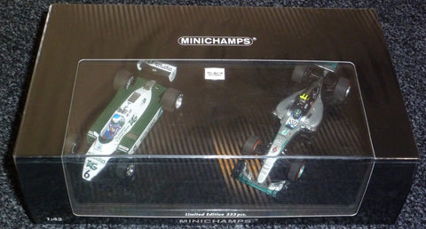 1982 - Williams Ford FW08 - Keke Rosberg & 2016 - Mercedes F1 W07 Hybrid - Nico Rosberg Set - Yuui's F1 scale models