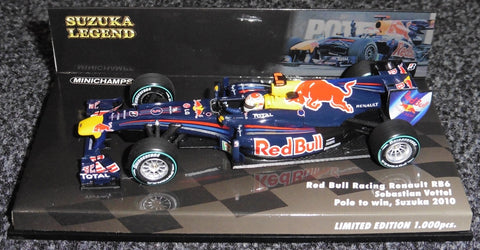 2010 - Red Bull Racing Renault RB6 - Sebastian Vettel - Pole to win, Suzuka - Yuui's F1 scale models