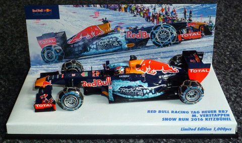 2011 - Red Bull Racing TAG Heuer RB7 - Max Verstappen - Snow run Kitzbuehel 2016 - Yuui's F1 scale models