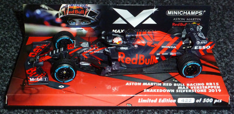 2019 - Aston Martin Red Bull Racing RB15 - Max Verstappen - Shakedown Silverstone - Yuui's F1 scale models