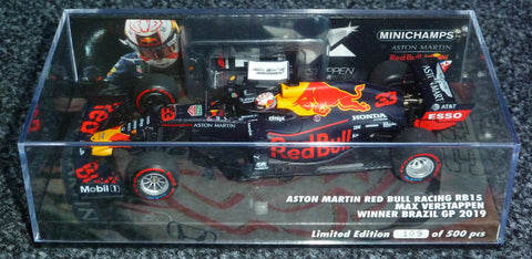 2019 - Aston Martin Red Bull Racing RB15 - Max Verstappen - Winner Brazil GP (MVC#56) - Yuui's F1 scale models