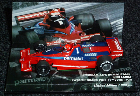 1978 - Brabham Alfa Romeo BT46B - Niki Lauda - Swedish Grand Prix 17th June - Fancar - Yuui's F1 scale models