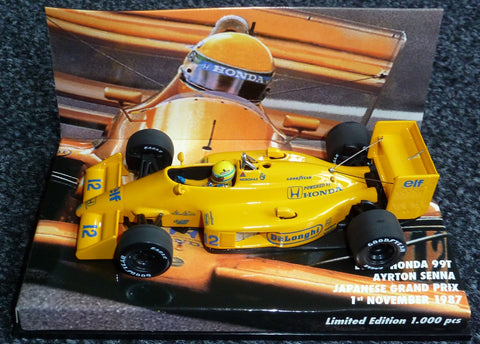 1987 - Lotus Honda 99T - Ayrton Senna - Japanese Grand Prix - 1st November - Yuui's F1 scale models