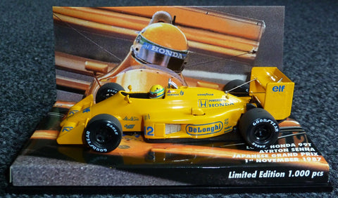 1987 - Lotus Honda 99T - Ayrton Senna - Japanese Grand Prix - 1st November - Yuui's F1 scale models