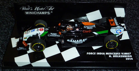 2014 - Force India Mercedes VJM07 - Nico Hulkenberg - Yuui's F1 scale models