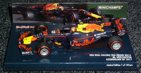 2017 - Red Bull Racing RB13 - Max Verstappen - GP Azerbaijan - Yuui's F1 scale models