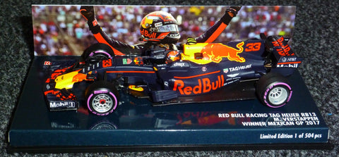 2017 - Red Bull Racing TAG-Heuer RB13 - Max Verstappen - GP Mexico - Minichamps 1:43 - Yuui's F1 scale models