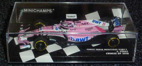 2018 - Force India Mercedes VJM11 - Sergio Perez - Chinese GP - Yuui's F1 scale models