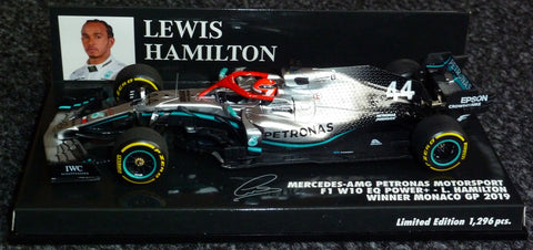 2019 - Mercedes-AMG Petronas Motorsport F1 W10 EQ Power+ - Lewis Hamilton - Winner Monaco GP - Yuui's F1 scale models