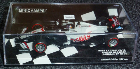 2020 - Haas F1 Team VF-20 - Romain Grosjean - Bahrain GP (fireball accident) - Yuui's F1 scale models