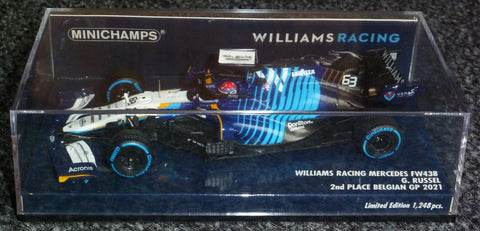 2021 - Williams Racing Mercedes FW43B - George Russell - Yuui's F1 scale models