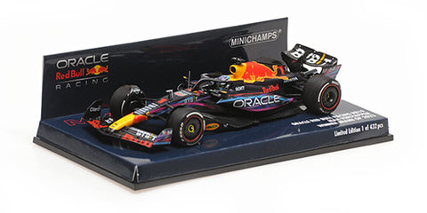 2023 - Oracle Red Bull Racing RB19 - Max Verstappen - Winner GP Miami (Minichamps 1:43) - Yuui's F1 scale models