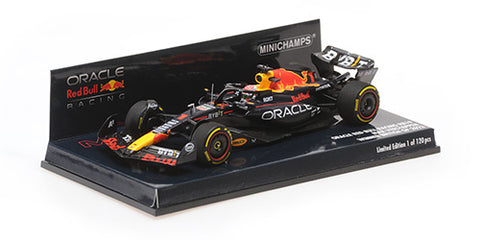 2023 - ORACLE RED BULL RACING RB19 - MAX VERSTAPPEN - WINNAAR BRITSE GP (Minichamps 1:43)