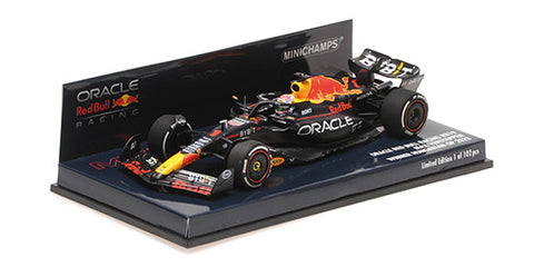 2023 - ORACLE RED BULL RACING RB19 - MAX VERSTAPPEN - WINNAAR HONGAARSE GP (Minichamps 1:43)