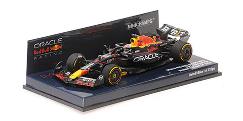 2023 - ORACLE RED BULL RACING RB19 - MAX VERSTAPPEN - WINNAAR BELGISCHE GP (Minichamps 1:43)