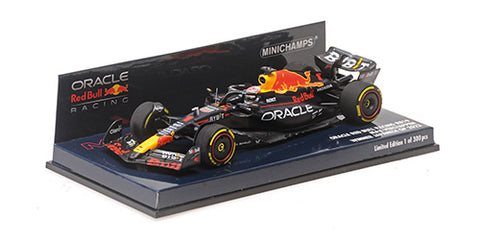 2023 - ORACLE RED BULL RACING RB19 - MAX VERSTAPPEN - WINNAAR JAPANSE GP (Minichamps 1:43)