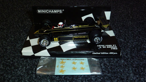 1982 - Lotus Ford 91 - Elio de Angelis - Yuui's F1 scale models