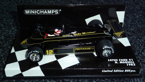 1982 - Lotus Ford 91 - Nigel Mansell - Yuui's F1 scale models