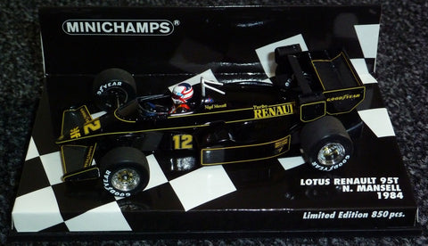 1984 - Lotus Renault 95T - Nigel Mansell - Yuui's F1 scale models