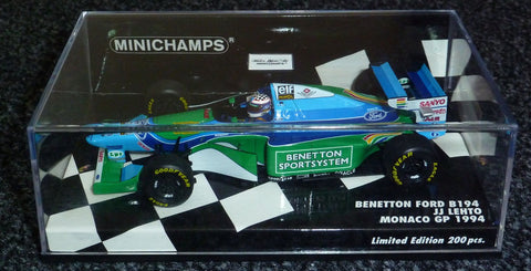 1994 - Benetton Ford B194 - J.J. Lehto - GP Monaco - Yuui's F1 scale models