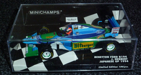 1994 - Benetton Ford B194 - Johnny Herbert - Japanese GP - Yuui's F1 scale models