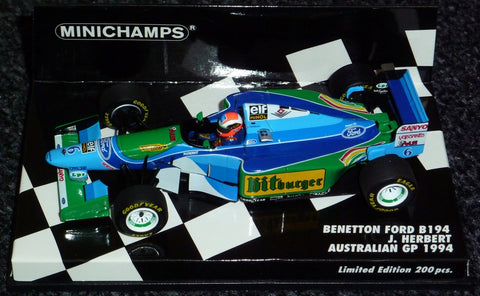 1994 - Benetton Ford B194 - Johnny Herbert - Australian GP - Yuui's F1 scale models