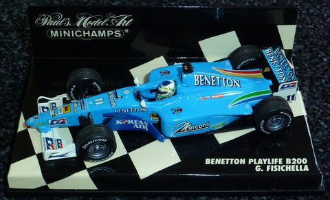 2000 - Benetton Playlife B200 - Giancarlo Fisichella - Yuui's F1 scale models