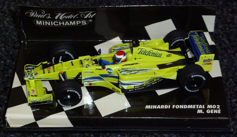 2000 - Minardi Fondmetal M02 - Marc Gene - Yuui's F1 scale models