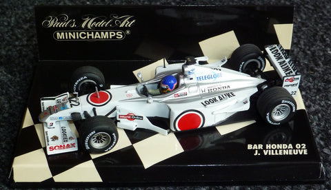 2000 - BAR Honda 02 - Jacques Villeneuve - Yuui's F1 scale models