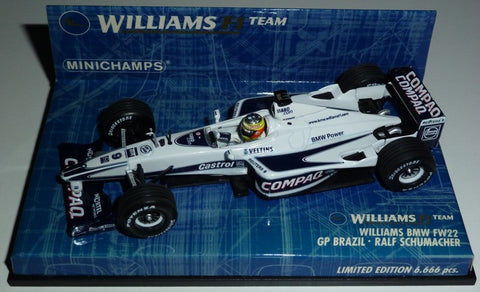 2000 - WilliamsF1 BMW FW22 - Ralf Schumacher - GP Brazil - Yuui's F1 scale models