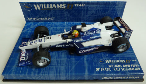 2000 - WilliamsF1 BMW FW22 - Ralf Schumacher - GP Brazil - Yuui's F1 scale models