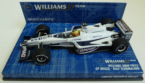 2000 - WilliamsF1 BMW FW22 - Ralf Schumacher - GP Brazil - Yuui's F1 scale models