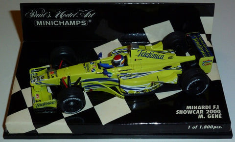 2000 - Minardi F1 - Marc Gené - Showcar - Yuui's F1 scale models