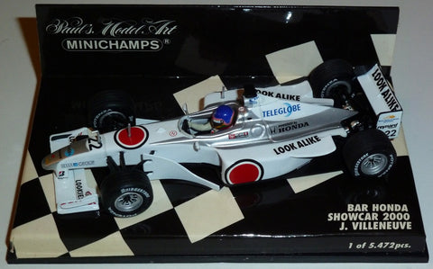 2000 - BAR Honda - Jacques Villeneuve - Showcar - Yuui's F1 scale models